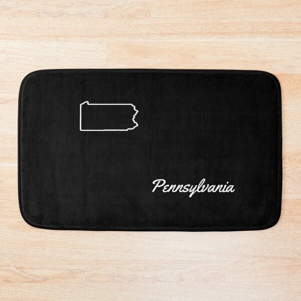 Item preview, Simple Pennsylvania State Outline Pattern - Available on Stickers Socks Mugs and More  designed and sold by Dude  Stuff.