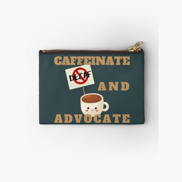 Item preview, Caffeinate and Advocate designed and sold by PellSilversmith.