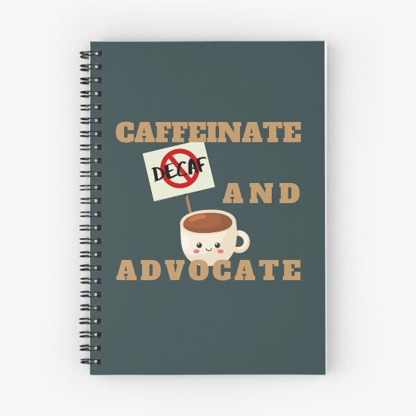Item preview, Caffeinate and Advocate designed and sold by PellSilversmith.