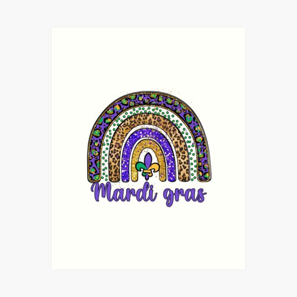 Mardi Gras Tree Print – showmeyournola