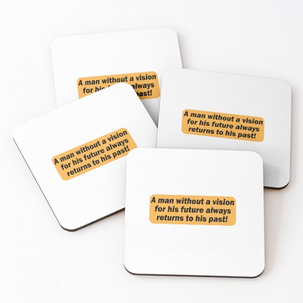 Item preview, A man without a vision for his future always returns to his past designed and sold by Positive Mindzet!.