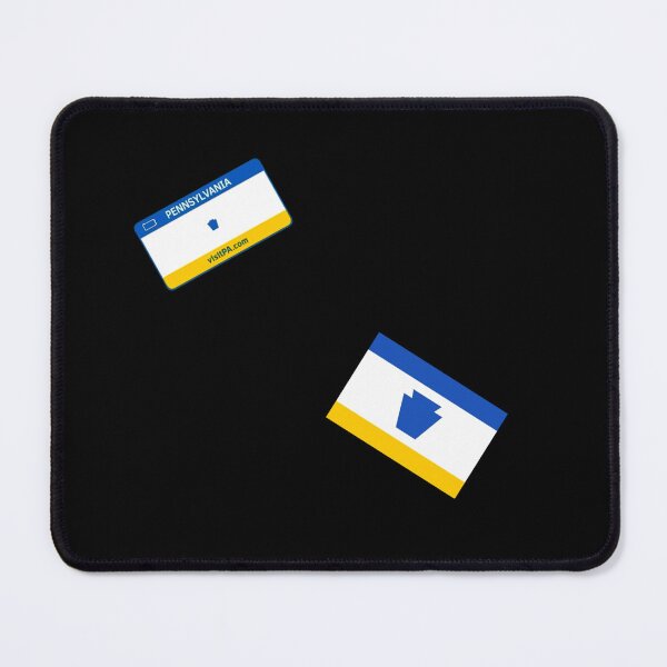 Item preview, Pennsylvania DMV License Plate Pattern - Available on Stickers Socks Mugs and More designed and sold by Dude Stuff.