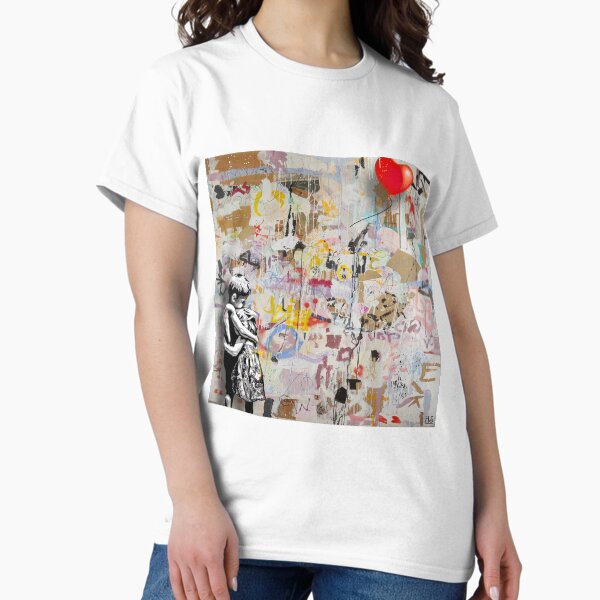 Item preview, Banksy inspired pop art designed and sold by Helt-Sort.