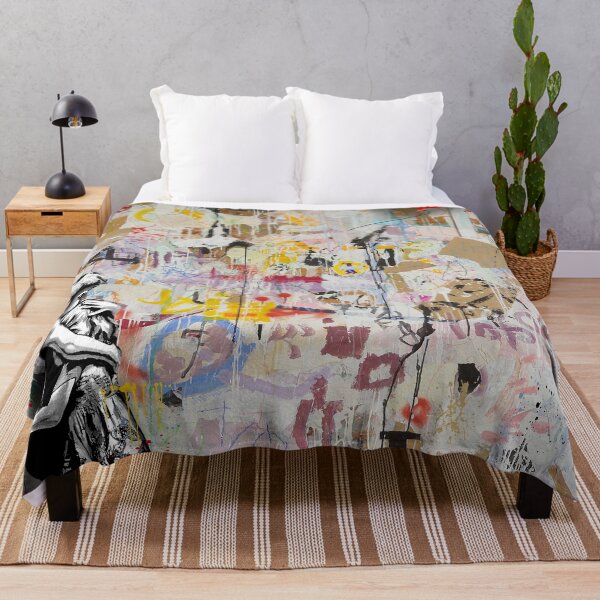 Item preview, Banksy inspired pop art designed and sold by Helt-Sort.