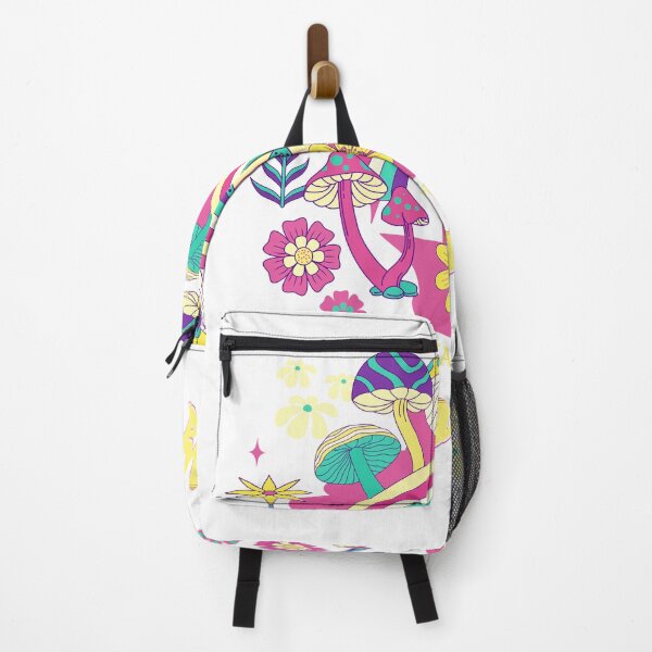 Item preview, Happy Shrooming Psychedelic Hippy Vibe Fun Design designed and sold by unitydesigneu.
