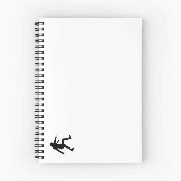Item preview, man falling silhouette designed and sold by melanddad.