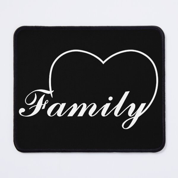 Item preview, Family is Love heart - in white designed and sold by SunnyDazDesign.