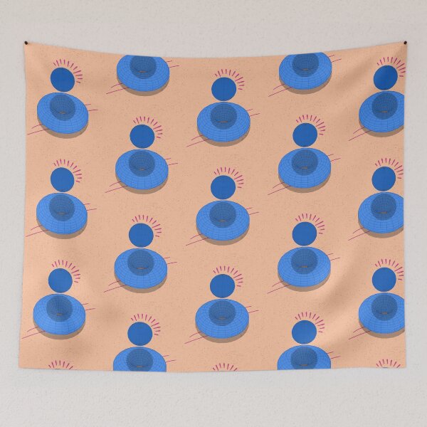 Item preview, Dystopian Blue designed and sold by Sheabalina.