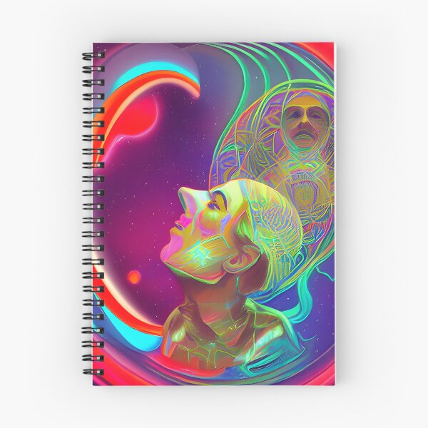 Item preview, Fantasia One Step Beyond No.9 - Astral Cosmic AI Illustration designed and sold by Recall-Design.