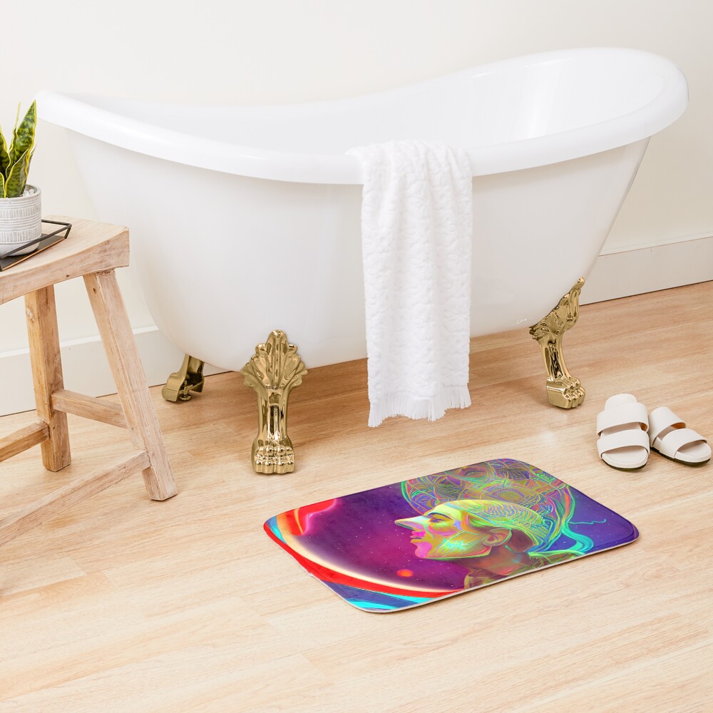 Vista previa del artículo con la obra «Alfombra de baño», diseñado y vendido por Recall-Design.