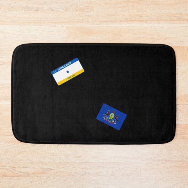Item preview, Copy of  Pennsylvania Flag and License Plate Pattern - Available on Stickers Socks Mugs and More  designed and sold by Dude  Stuff.