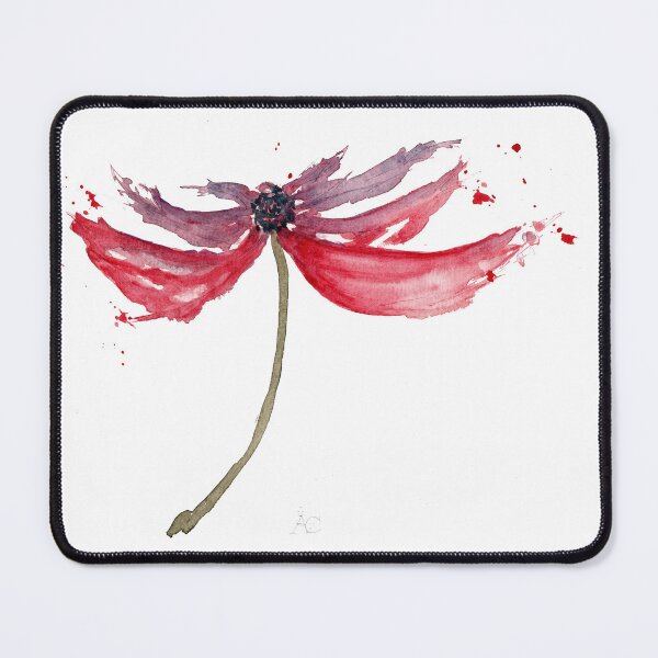 Item preview, Abstracted flower, watercolor designed and sold by Cacatuart.