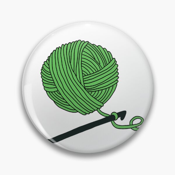 Item preview, Hobby Illustrations: Green Crochet designed and sold by ChriseryMerch.