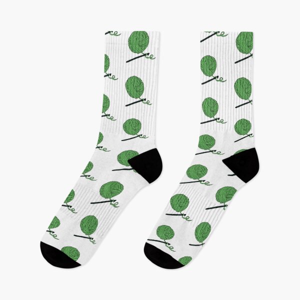 Item preview, Hobby Illustrations: Green Crochet designed and sold by ChriseryMerch.