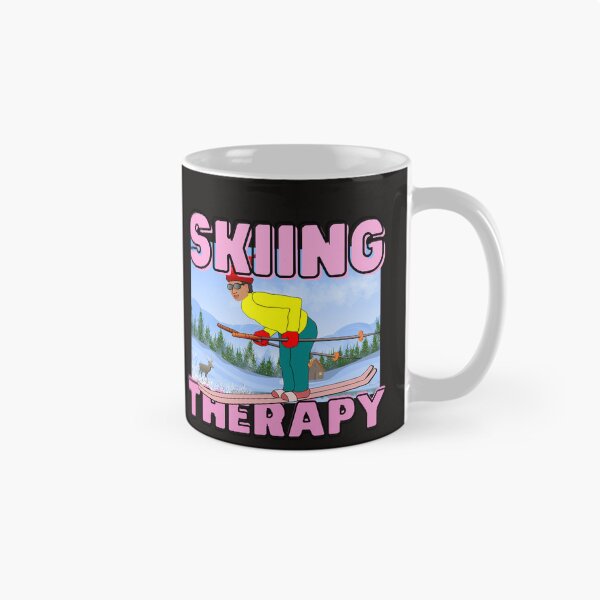 Item preview, SKIING THERAPY designed and sold by starfishstuff.