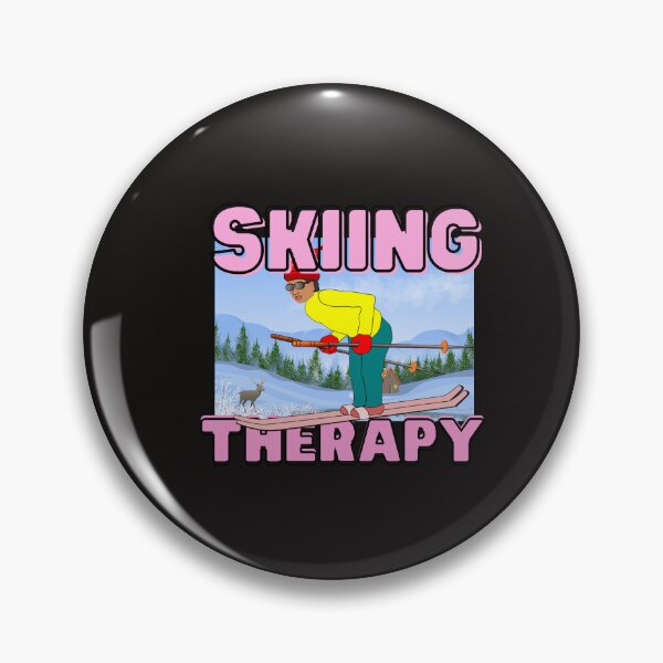 Item preview, SKIING THERAPY designed and sold by starfishstuff.