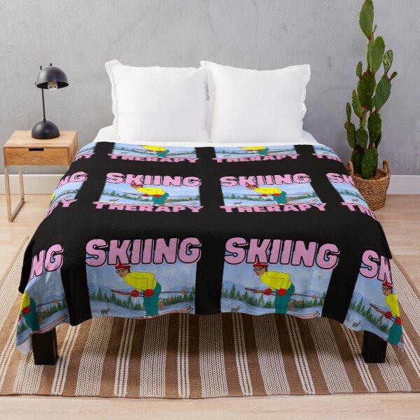 Item preview, SKIING THERAPY designed and sold by starfishstuff.
