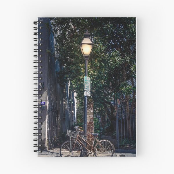 Item preview, Bicycle Chained to Black Lamp Post designed and sold by dbvirago.