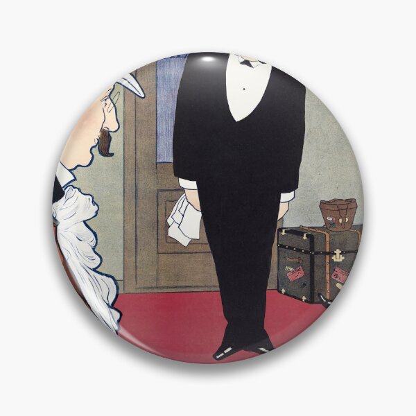 Item preview, Man en vrouw en twee obers designed and sold by Gallery-Wending.