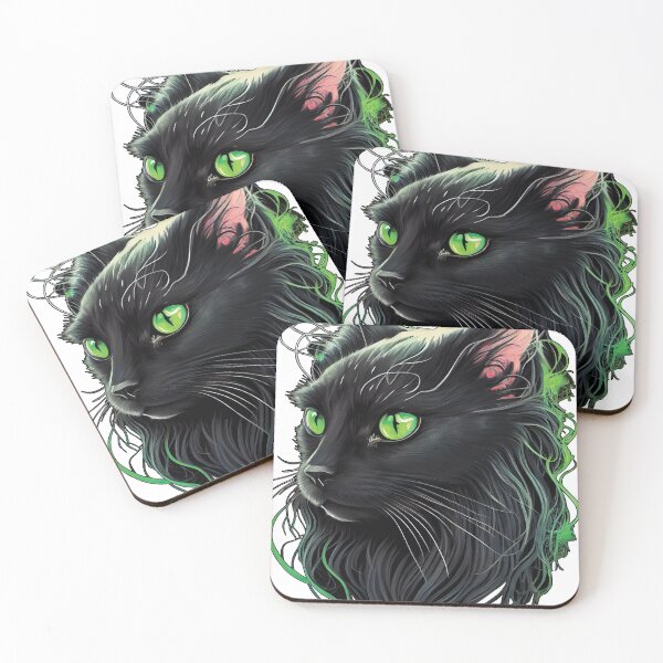 Item preview, Black Maine Coon Cat designed and sold by AreteSticker.