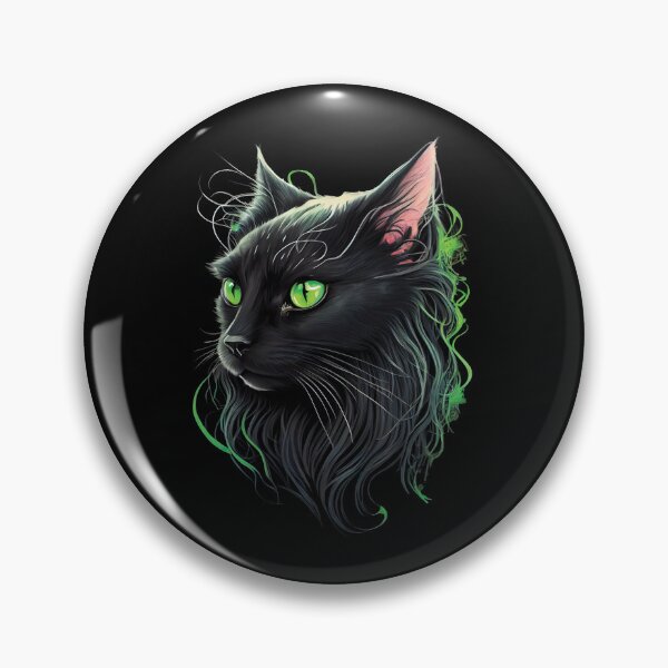 Item preview, Black Maine Coon Cat designed and sold by AreteSticker.