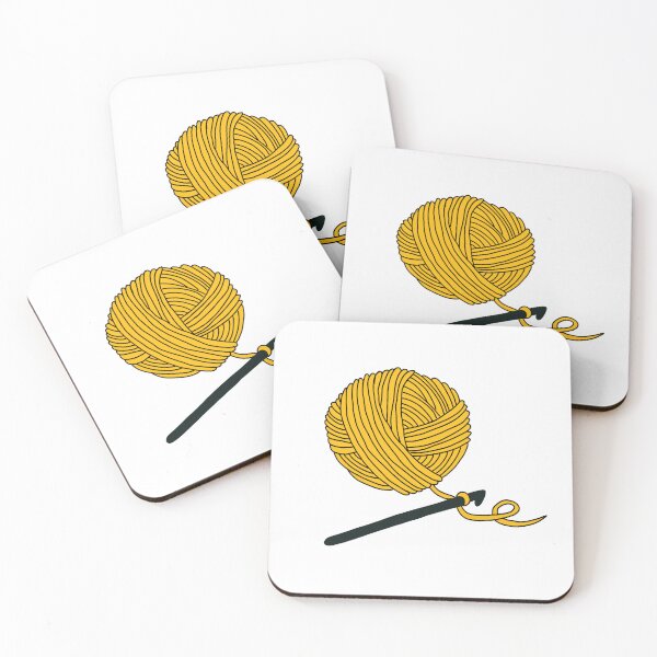 Item preview, Hobby Illustrations: Yellow Orange Crochet designed and sold by ChriseryMerch.
