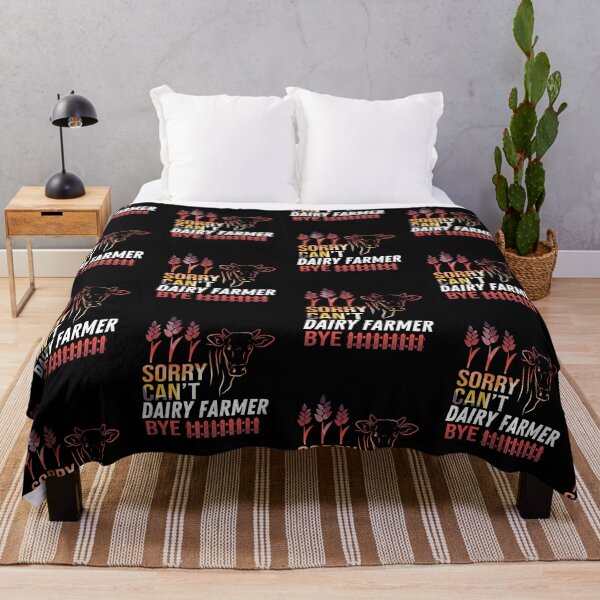 Item preview, Red version of Sorry. Can't. I'm a Dairy Farmer. Bye! designed and sold by FarmsteadAcers.
