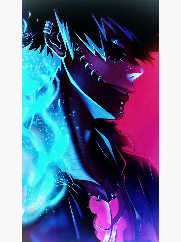 Myheroacademia Dabi Poster Sticker For Sale By Mons 19 Redbubble