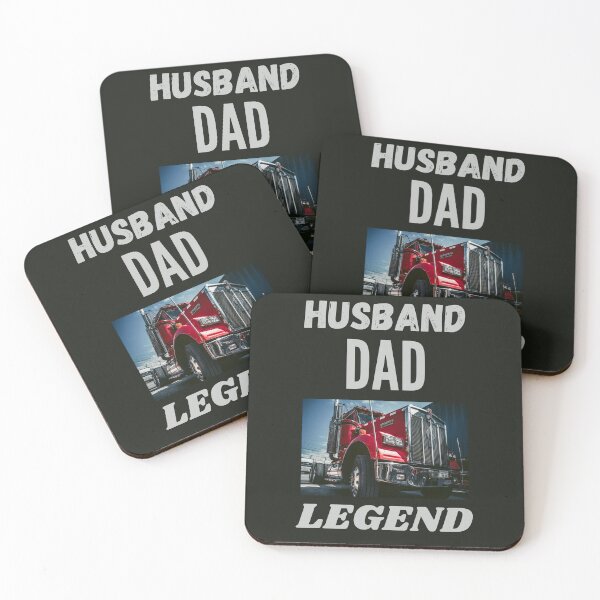 Item preview, HUSBAND DAD TRUCKER LEGEND designed and sold by 2brothersgoods.