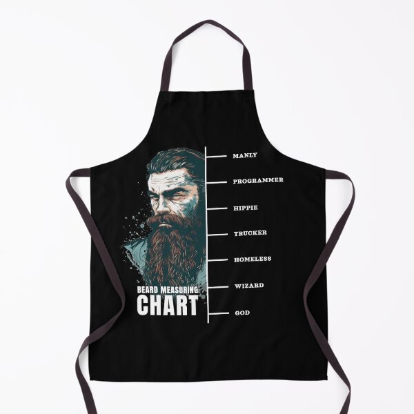 Item preview, Beard growth measuring chart alpha man black designed and sold by MeditationMind.
