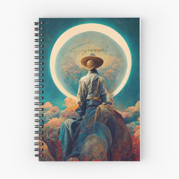 Item preview, Surrealist painting - woman in the trees. designed and sold by Gaviani Design Studio.