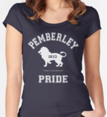 Pemberley Pride - Team Darcy - Pride and Prejudice Women's Fitted Scoop T-Shirt