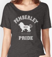 Camiseta ancha para mujer Pemberley Pride - Equipo Darcy - Orgullo y prejuicio