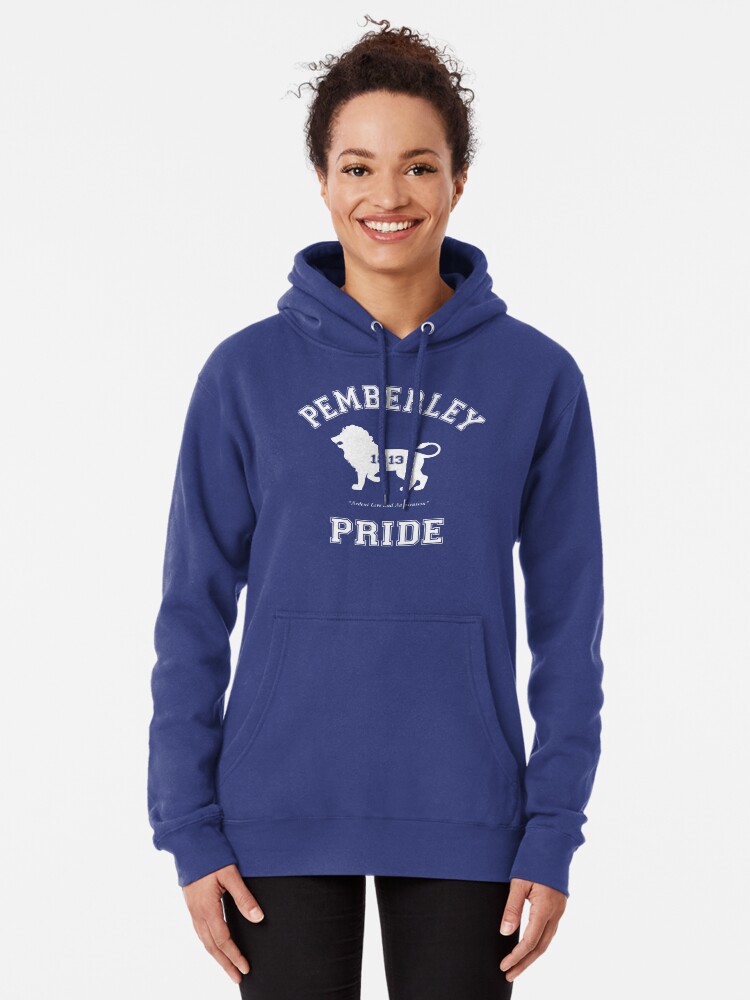 Alternate view of Pemberley Pride - Team Darcy - Pride and Prejudice Pullover Hoodie