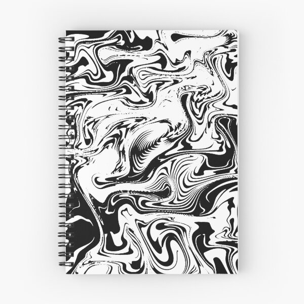 Item preview, Black and White Liquid Swirl designed and sold by AbundanceSeed.