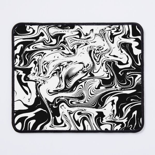 Item preview, Black and White Liquid Swirl designed and sold by AbundanceSeed.
