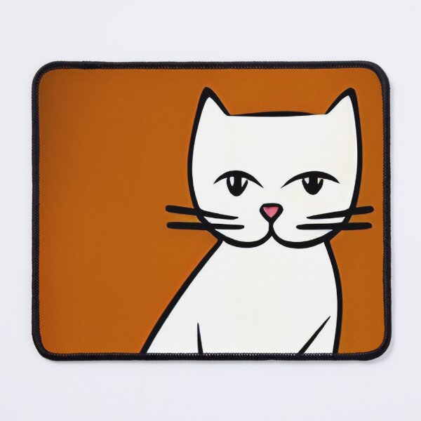 Item preview, sitting cat designed and sold by blackwhiteblue.