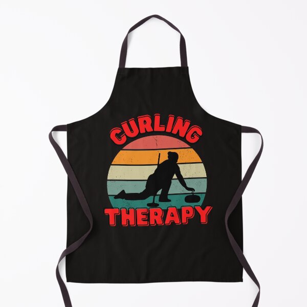 Item preview, CURLING THERAPY designed and sold by starfishstuff.