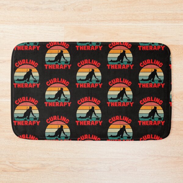 Item preview, CURLING THERAPY designed and sold by starfishstuff.