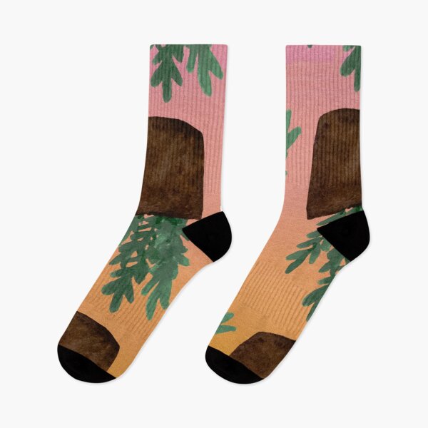 Item preview, ZZ Plant (pink and mustard) designed and sold by Alane Fideler.