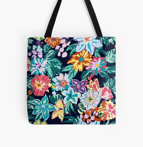 Aperçu de l'œuvre Vera Bradley fleurs colorées créée et vendue par VeraBradley.