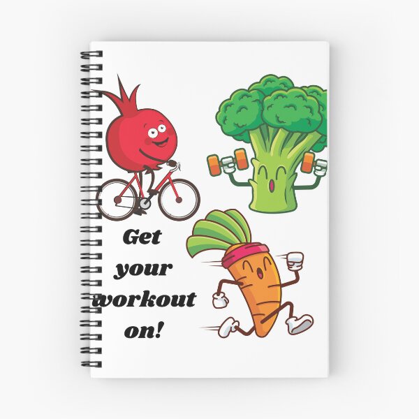Item preview, Get your workout on veggies designed and sold by courtney petersen.
