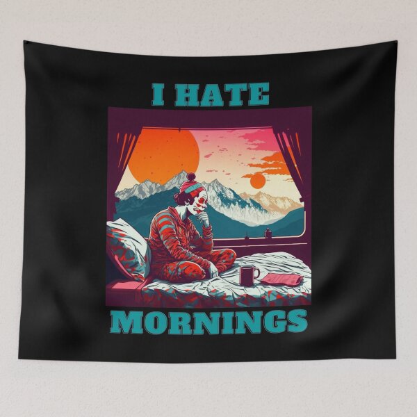 Item preview, Clown Clowns-I Hate Mornings  designed and sold by letsgetinspired.