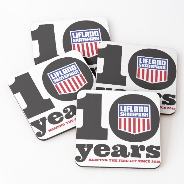 Item preview, Lifland Skatepark 10 Years Logo designed and sold by Wilcox Wheels.