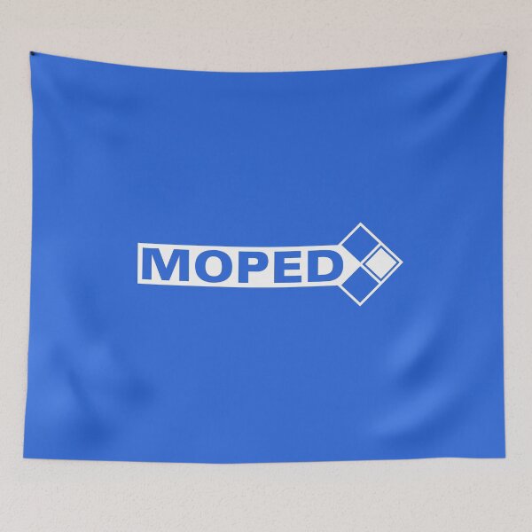 Item preview, Moped Logo (white) designed and sold by VEB Ostladen.