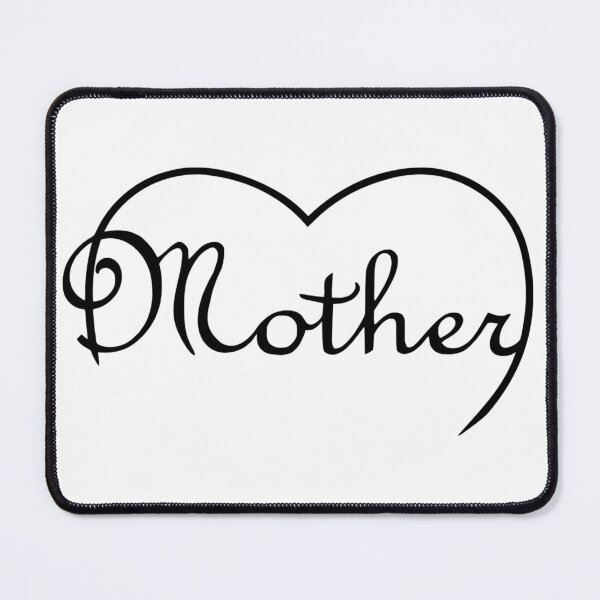 Item preview, Mother is Love heart - in black designed and sold by SunnyDazDesign.