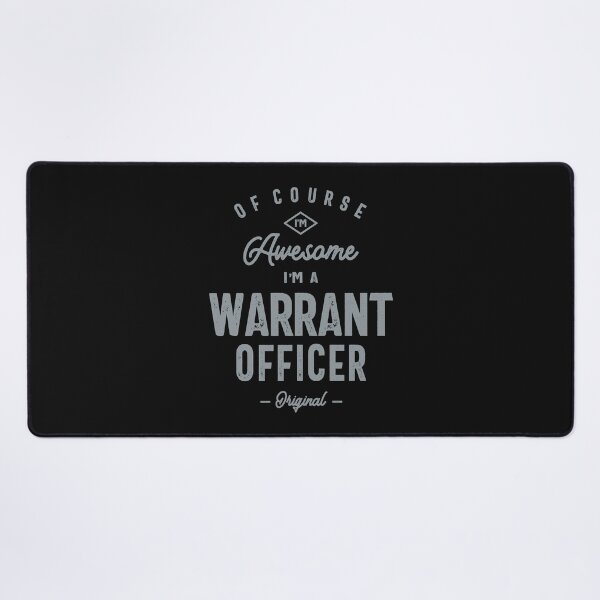 Item preview, Warrant Officer Funny Job Occupation designed and sold by cidolopez.