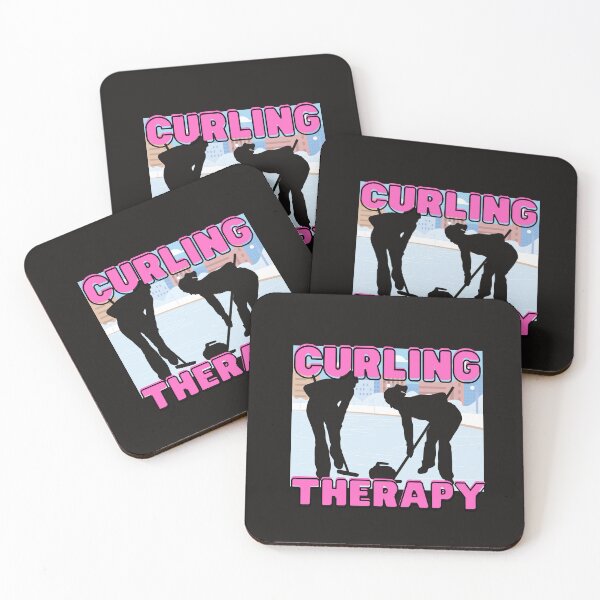 Item preview, CURLING THERAPY designed and sold by starfishstuff.
