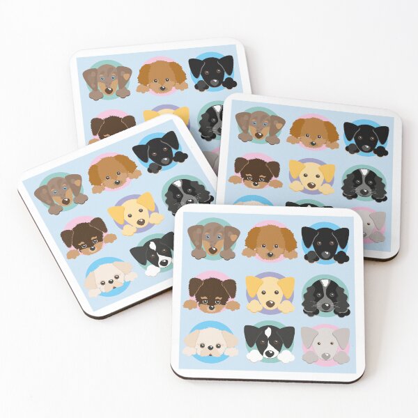 Item preview, cute puppies  designed and sold by RachRulu.
