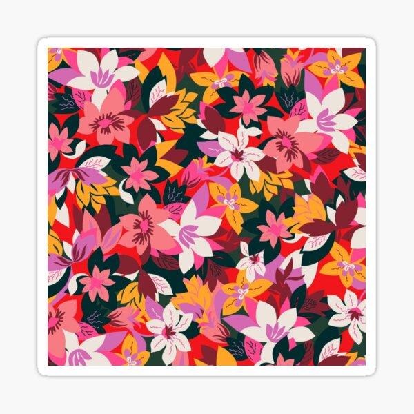 Aperçu de l'œuvre Fleurs Vera Bradley créée et vendue par VeraBradley.